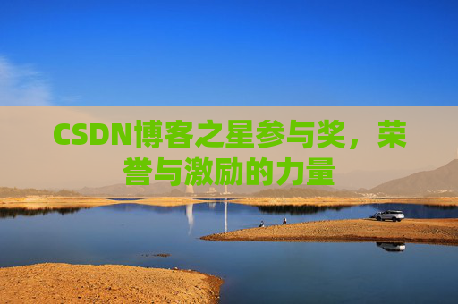CSDN博客之星参与奖，荣誉与激励的力量